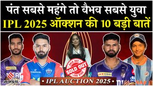 IPL auction 2025 Vaibhav Suryavanshi is the youngest player