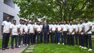 Ind vs Aus, Aus vs Ind, India vs Australia, Australia vs India, Team India, Indian cricket team, Anthony Albanese, Team India meet Australia prime minister, Rohit Sharma, Virat Kohli