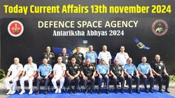 Today Current Affairs in Hindi: क्या आप जानते हैं अंतरिक्ष अभ्यास 2024 का उद्घाटन कहां किया गया?