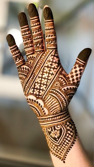 Tribal Mehndi Patterns