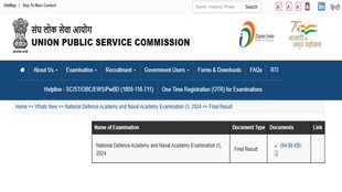 Union Public Service Commission, UPSC, NDA, Naval Academy