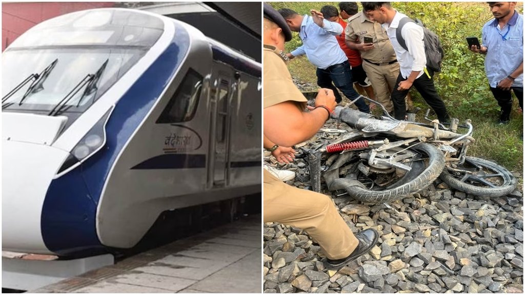 Train accident, Vande Bharat, Varanasi New Delhi Vande Bharat Express