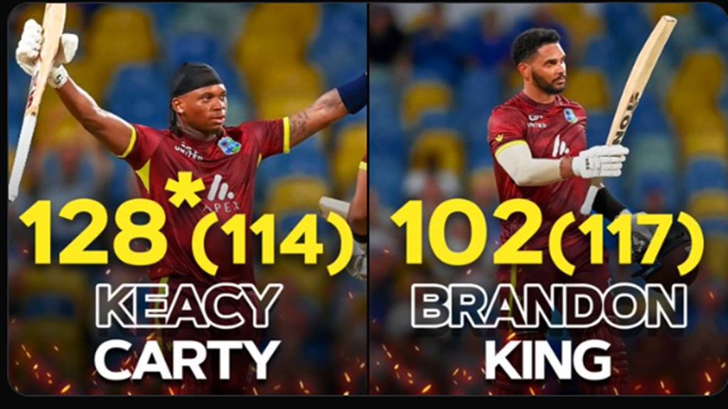 WI vs ENG 3rd ODI, Brandon King, Keacy Carty