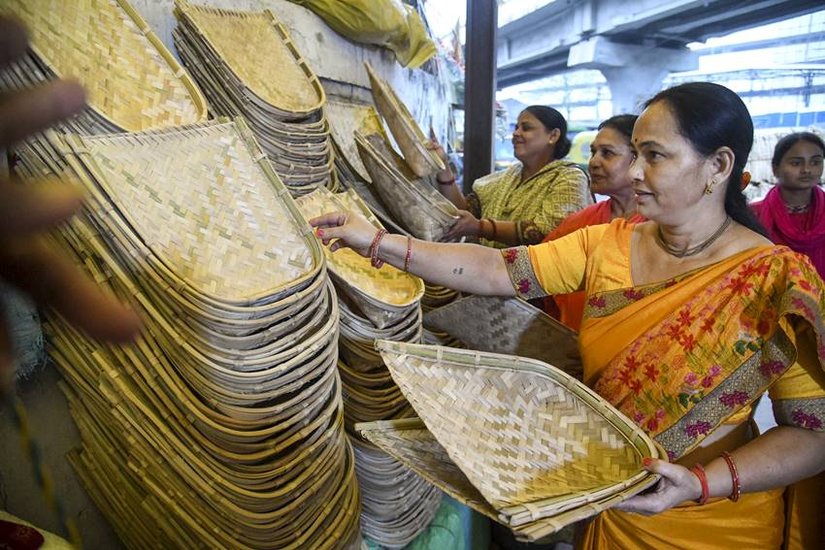 Why is bamboo soup used in Chhath Puja