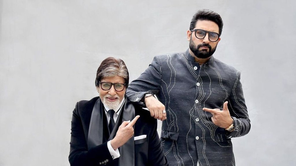 Abhishek Bachchan, Amitabh Bachchan