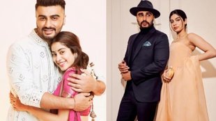 Janhvi kapoor and khushi kapoor, arjun kapoor