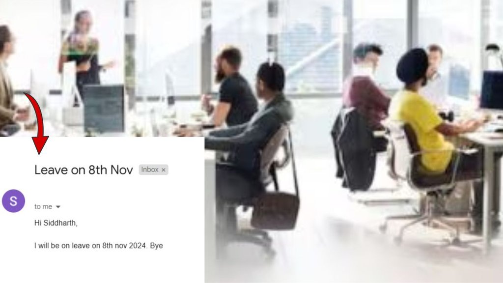 Gen Z Employee, gen z employee email for leave