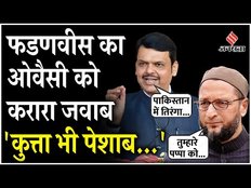 Fadnavis Vs Owaisi: Devendra Fadnavis का Owaisi को करारा जवाब, कहा- यहां कुत्ता भी पेशाब नहीं करेगा