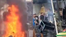 मणिपुर में नहीं रुक रही हिंसा, 3 लोगों की हत्या के बाद विधायकों-मंत्रियों के घरों में तोड़फोड़; इस इलाके में कर्फ्यू लागू-इंटरनेट बंद