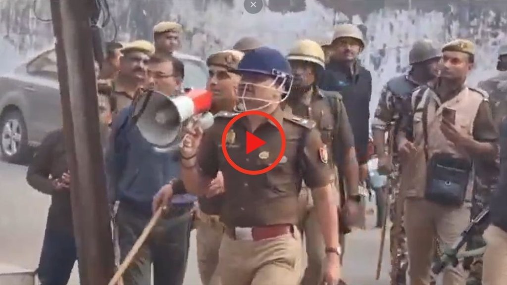 SP krishna kumar Bishnoi, Sambhal SP, Sambhal SP viral Video