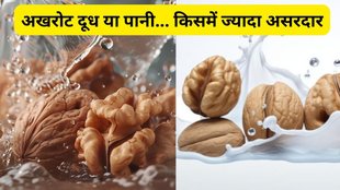 soaking walnuts in water vs milk: अखरोट के फायदे