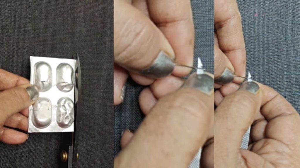 sui main dhaga dalne ka jugaad, amazing sewing hacks ninja viral technique