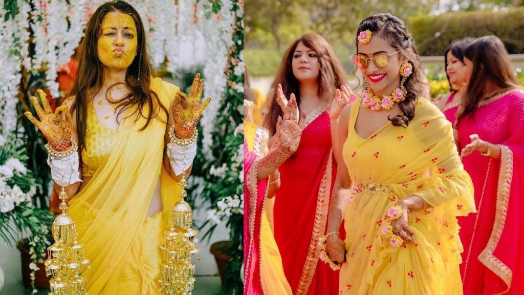 Wedding Season 2024 Haldi Sarees For Bride