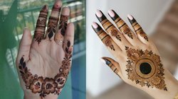 Bhai Dooj Mehndi Design: भाई दूज पर हाथों पर सजाएं ये मिनिमल मेहंदी डिजाइन, यहां देखें एक से बढ़कर एक Photos