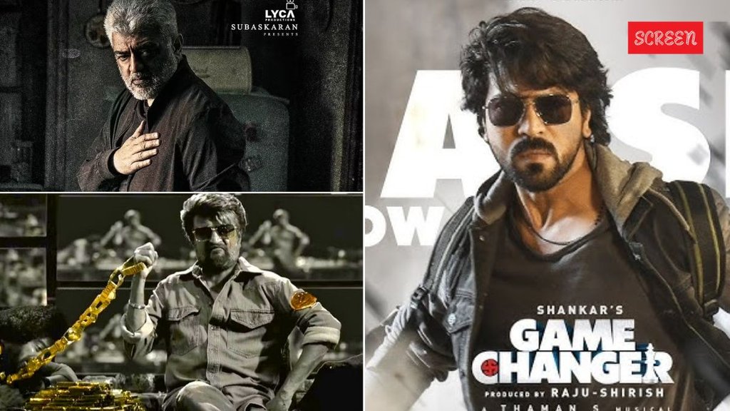 Happy New Year, New Year, Happy New Year 2025, New Year 2025, Biggest South Indian Movies