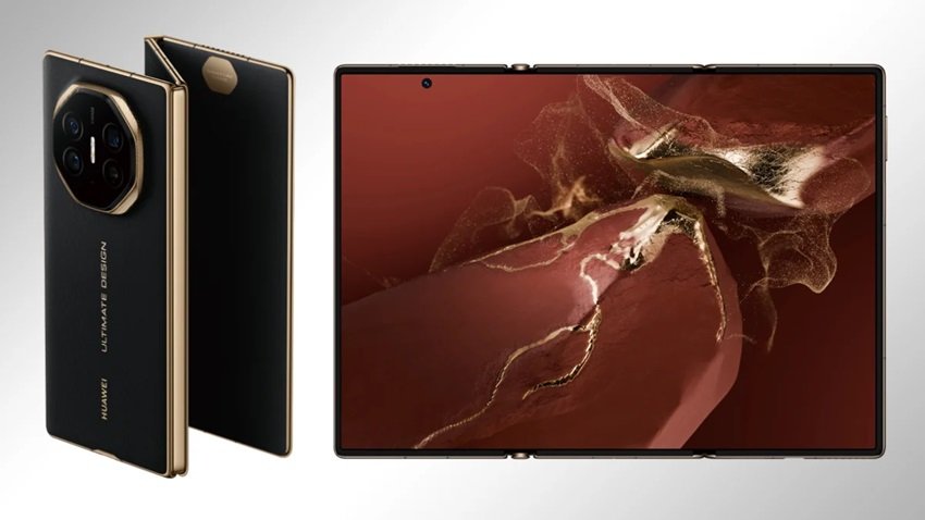 A Tri-Fold Smartphone Huawei Mate XT Ultimate Design
