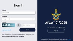 AFCAT 1 2025 के लिए रजिस्ट्रेशन शुरू, एयरफोर्स में 300 से ज्यादा पद खाली; ऐसे करें आवेदन