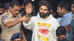 Allu Arjun, allu arjun news, allu arjun bail, allu arjun released,