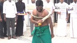 Tamil Nadu BJP chief Annamalai: तमिलनाडु BJP अध्यक्ष अन्नामलाई ने खुद को आखिर कोड़े क्यों मारे? वीडियो हुआ वायरल 