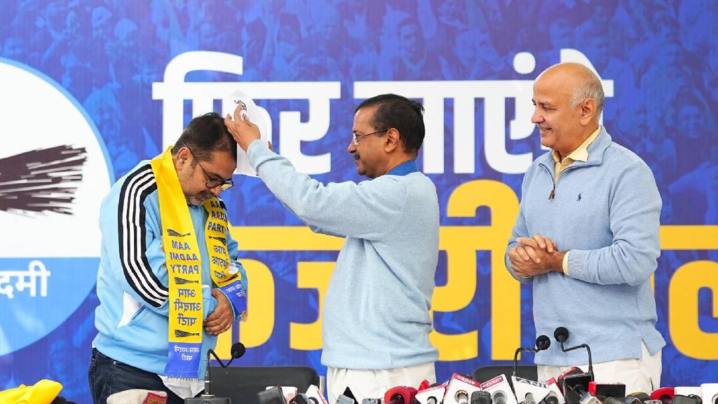 Awadh Ojha AAP, Aam Aadmi Party