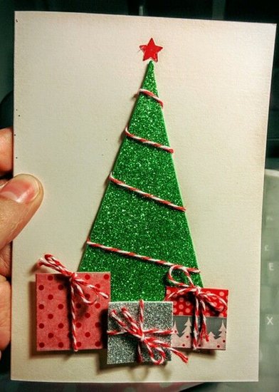 Beautiful Christmas Card Decorations