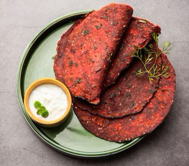 Beetroot Paratha