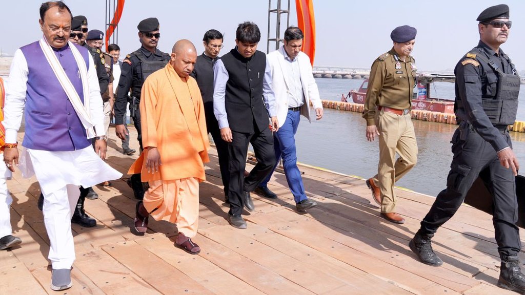 CM YOGI | PRAYAGRAJ | MAHAKUMBH |