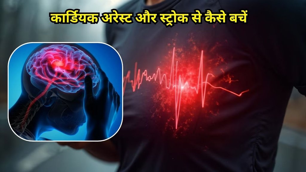 Cardiac arrest and stroke: कार्डियक अरेस्ट और स्ट्रोक से कैसे बचें