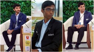 Chess champions. Velammal Vidyalaya, D Gukesh, Praggnanandhaa
