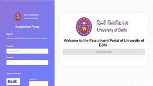 Delhi university, DU Recruitment 2024