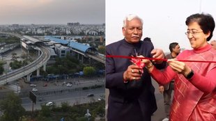 Delhi Anand Vihar Flyover, delhi news, atishi marlena, arvind kejrilwal, ram nivas goyal,