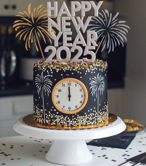 Delicious Cakes for New Year