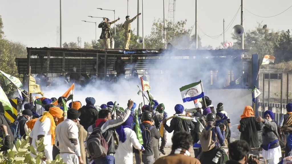 Kisan Andolan: आज दिल्ली कूच करेंगे किसान (Photo: PTI)
