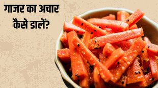 Gajar Ka Achar Recipe । 15 Minutes Gajar Ka Achar Recipe । Lifestyle news । Food News