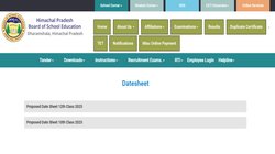 HPBOSE Date Sheet 2025: हिमाचल प्रदेश बोर्ड ने जारी की 10वीं-12वीं की डेटशीट, इस तारीख से शुरू होंगे एग्जाम