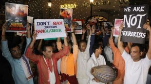 ISKCON temple burnt in Bangladesh, Hindu persecution in Bangladesh, Atrocities on Hindus in Bangladesh,