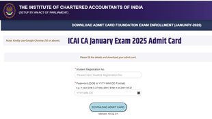 icai, icai ca 2025, icai ca admit card 2025, icai ca intermediate admit card, icai ca foundation admit card, icai ca admit card download, icai ca exam dates