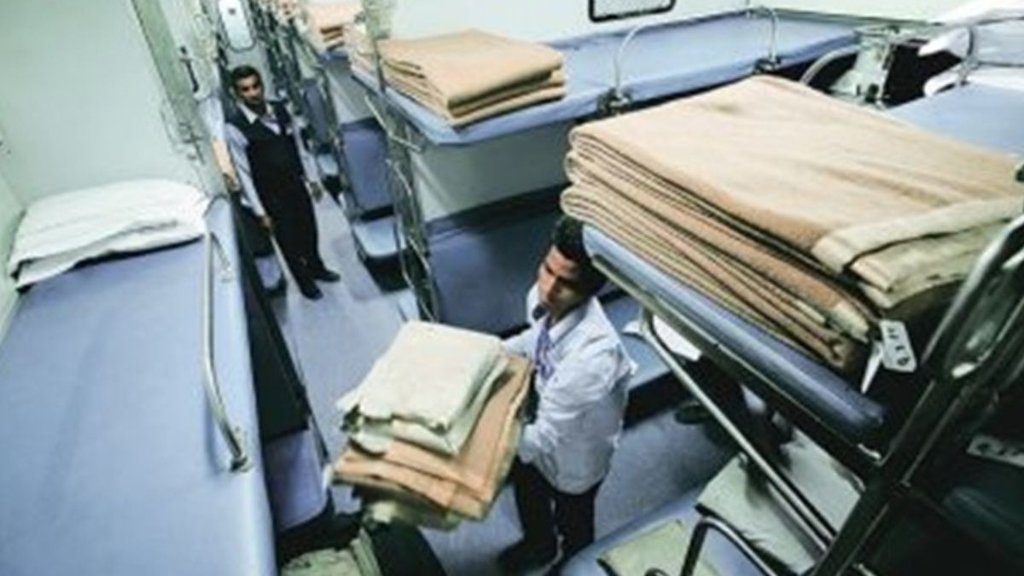 Indian Railways | train blankets | blankets washed
