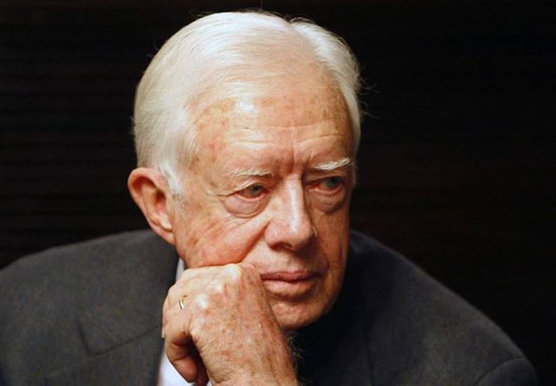 Former US President Jimmy Carter Family