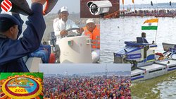 Prayagraj Maha Kumbh 2025: संगम में 700 से अधिक झंडे लगी नावों पर 24 घंटे तैनात रहेंगे PAC, NDRF और SDRF के जवान, जानिए पानी में कैसी रहेगी सुरक्षा