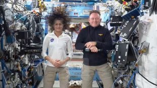 NASA Sunita Williams, Sunita Williams in SPace