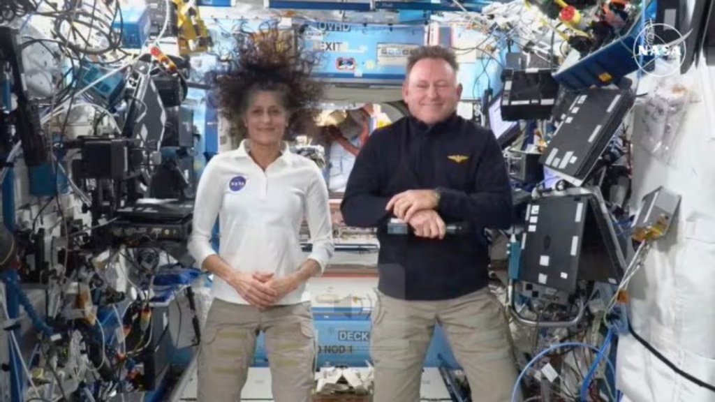 NASA Sunita Williams, Sunita Williams in SPace