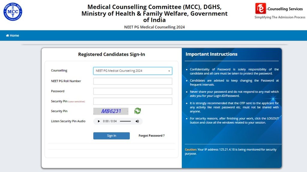 NEET PG Counseling 2024, NEET PG Counseling 2024 Latest Updates, NEET PG Counseling 2024 Latest News, NEET PG Counseling 2024 Round 2 registration, NEET PG Counseling 2024 Round 2 registration starts
