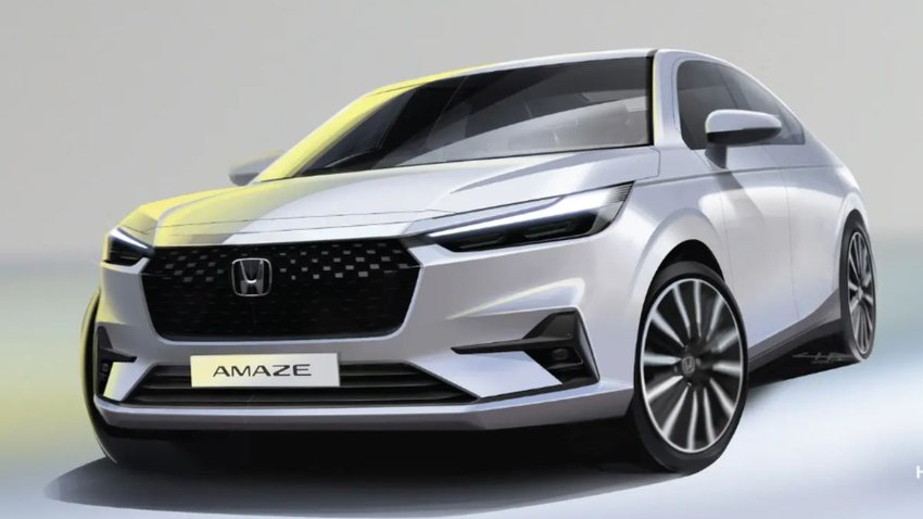 New gen Honda Amaze Front