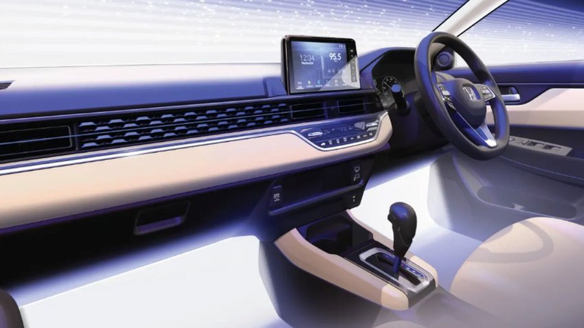 New gen Honda Amaze interior