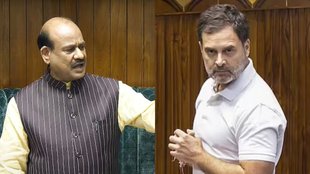 rahul gandhi, om birla, lok sabha speaker, gautam adani, praliament news,