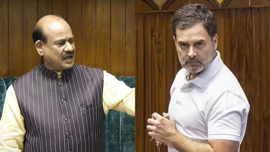 rahul gandhi, om birla, lok sabha speaker, gautam adani, praliament news,