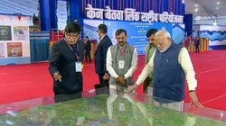 पीएम मोदी ने मध्यप्रदेश में केन-बेतवा लिंक परियोजना की आधारशिला रखी, कहा-सुशासन भाजपा की पहचान है