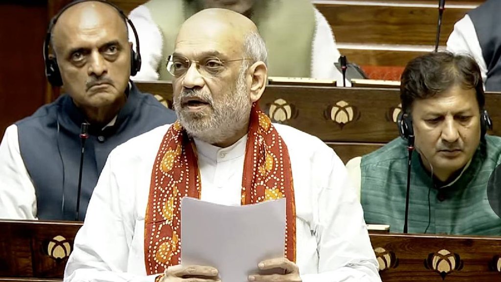 Rajya Sabha Discussion, Amit Shah