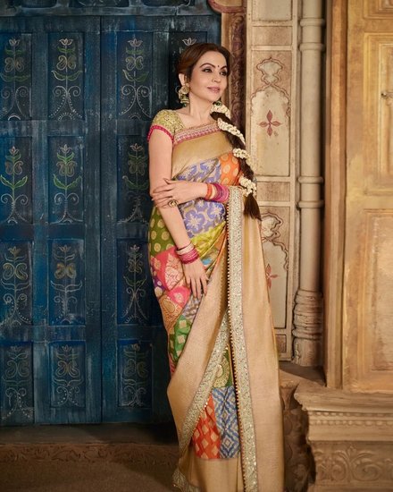 Rangkat Pattern Silk Saree